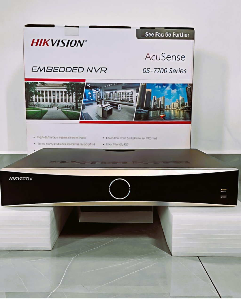 NVR Hikvision DS-7732NXI-K4 | 32 Canales | Inteligencia Artificial Deep Learning | Compatible con Cámaras 12MP