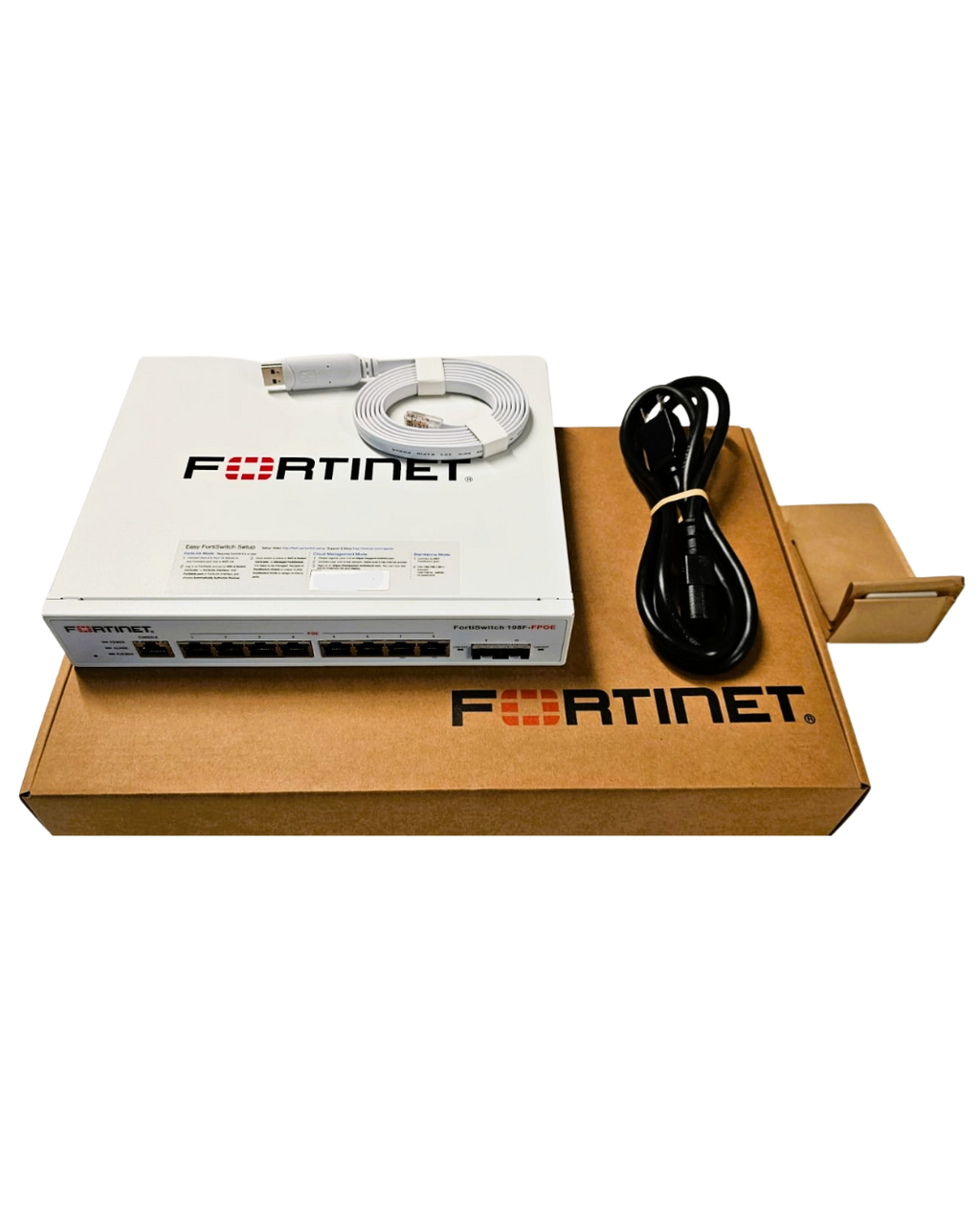 Switch Hikvision PoE Industrial FS-108F-FPOE | 8 Puertos Gigabit | 4 Puertos PoE+ | IP30 | 65W | Para Cámaras de Seguridad