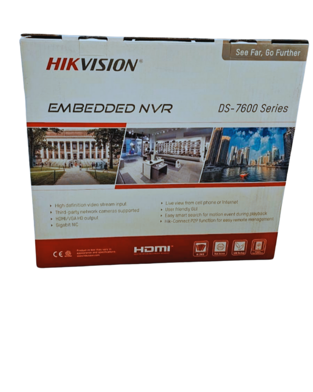 NVR Hikvision DS-7616NXI-I2 | 16 Canales | Deep Learning Avanzado | Reconocimiento Facial