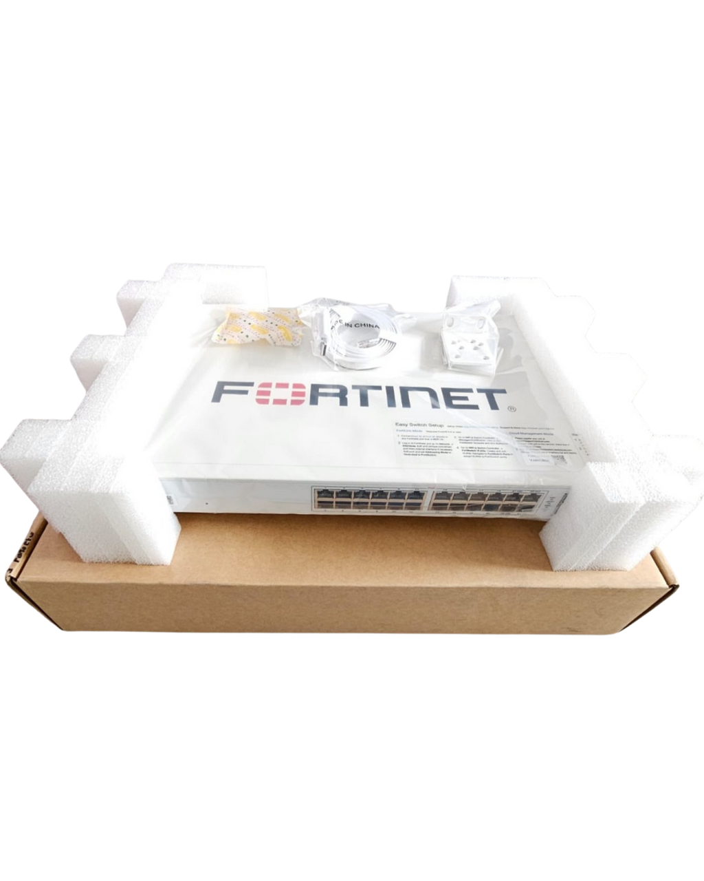 Switch de Seguridad con PoE+ Fortinet FS-124F-FPOE