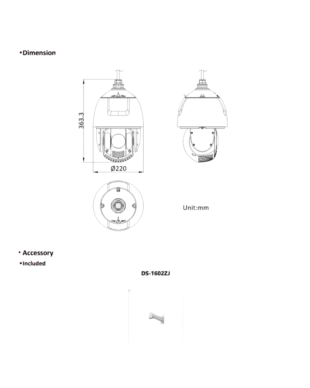 Cámara de Seguridad Hikvision Tipo Domo DS-2DE7A432IW-AEB